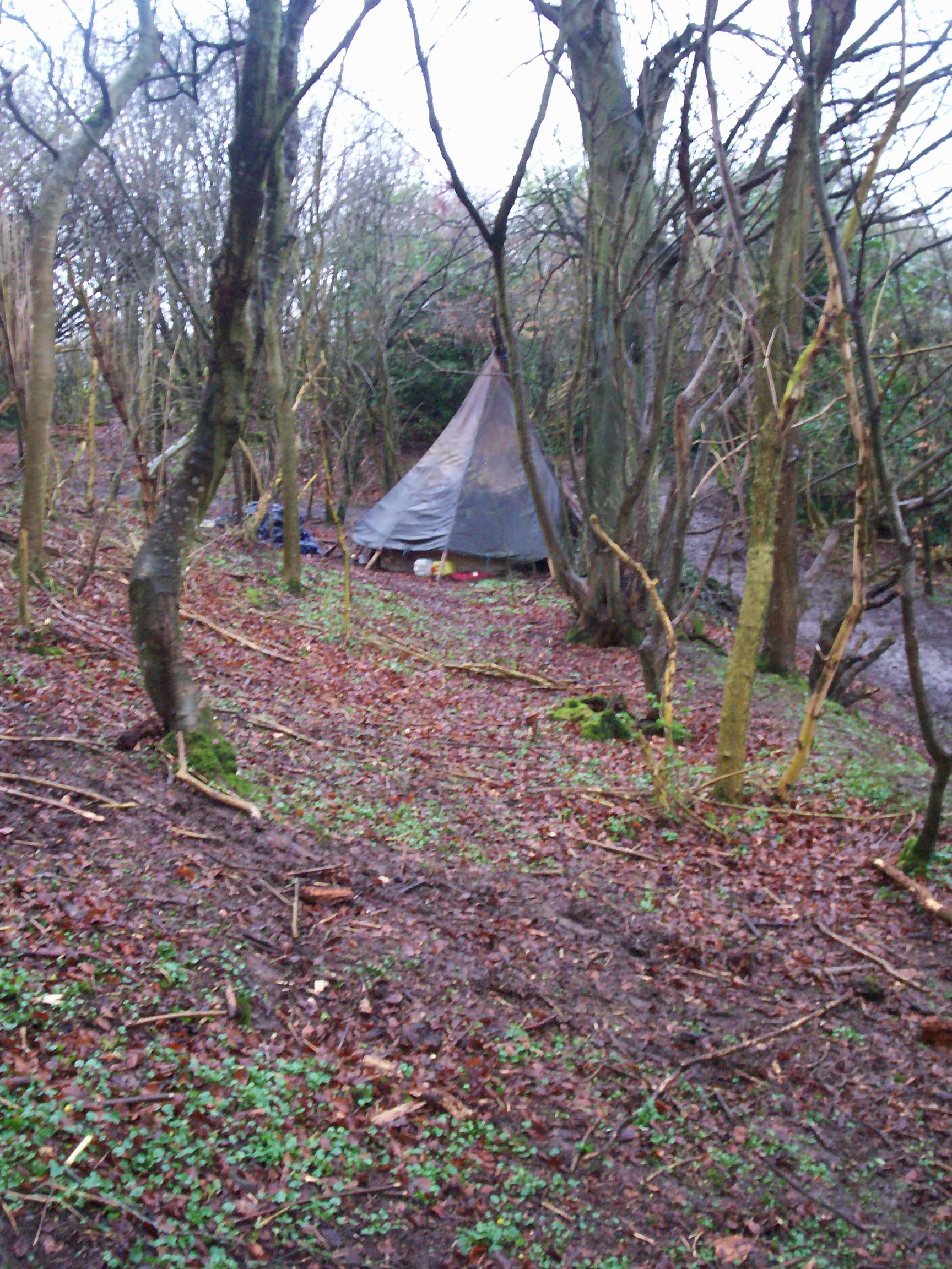 A teepee...
